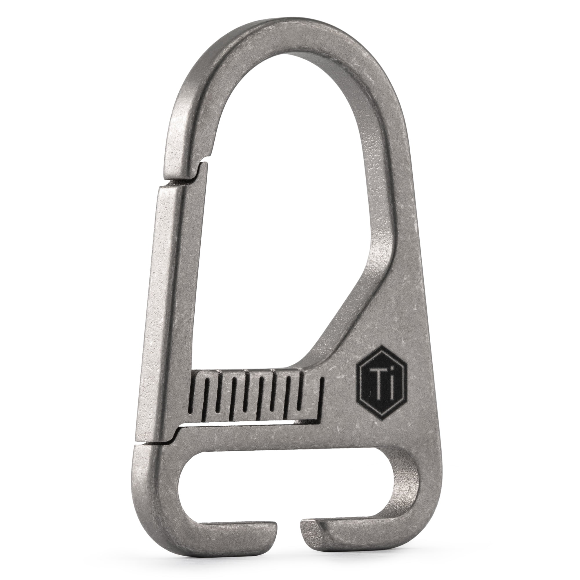 Solid Brass Portable Carabiner Key Chain Buckle Clip Snap Hook Handbag  Clasp EDC