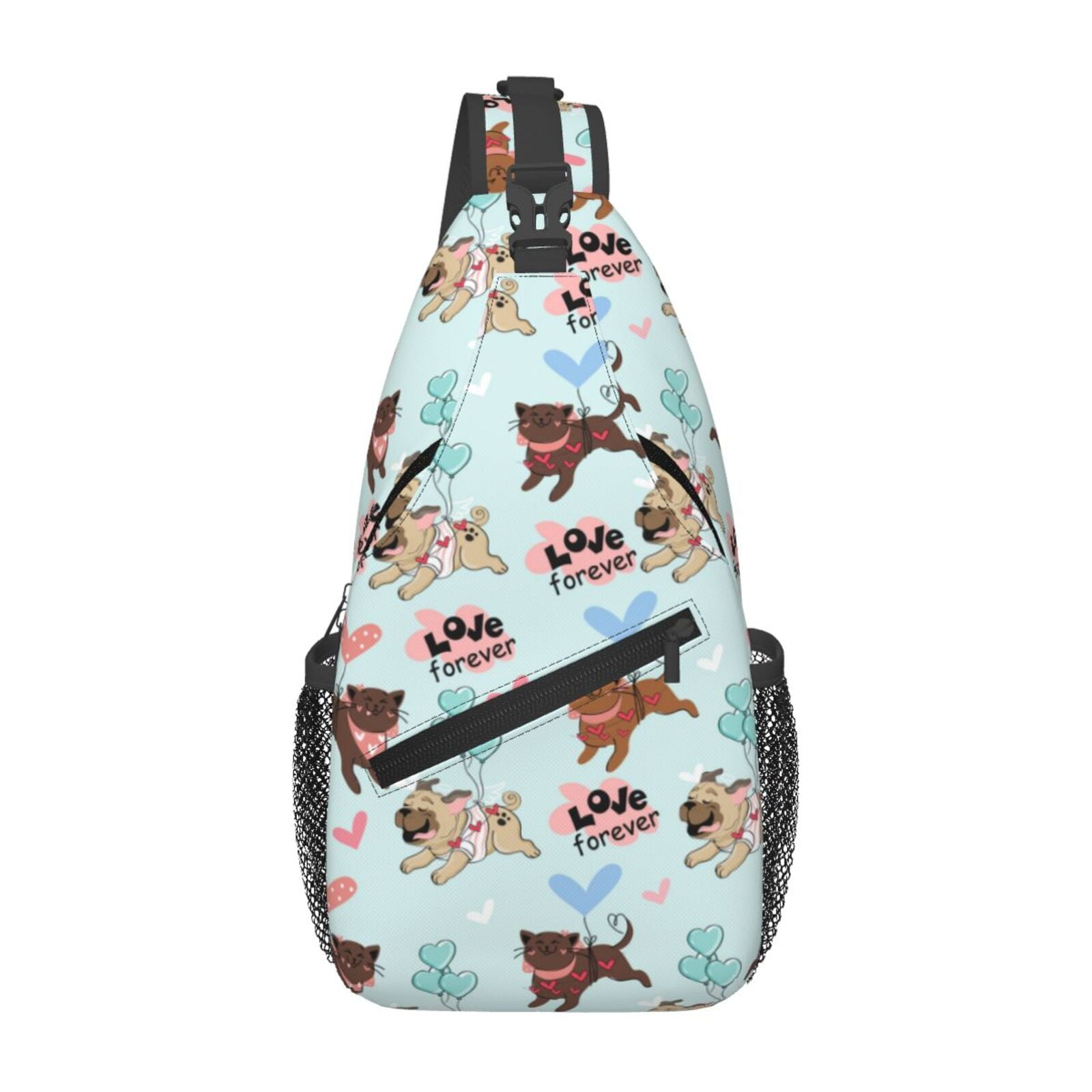 Lightweight Backpack And Pencil Case,pet Dog Golden