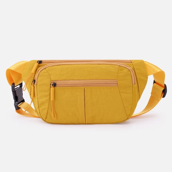 Sling Crossbody Bag with Multi Pockets and Adjustable Strap for Travel Hiking and Daily Commute