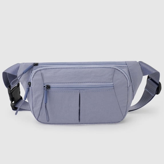 Sling Crossbody Bag with Multi Pockets and Adjustable Strap for Travel Hiking and Daily Commute