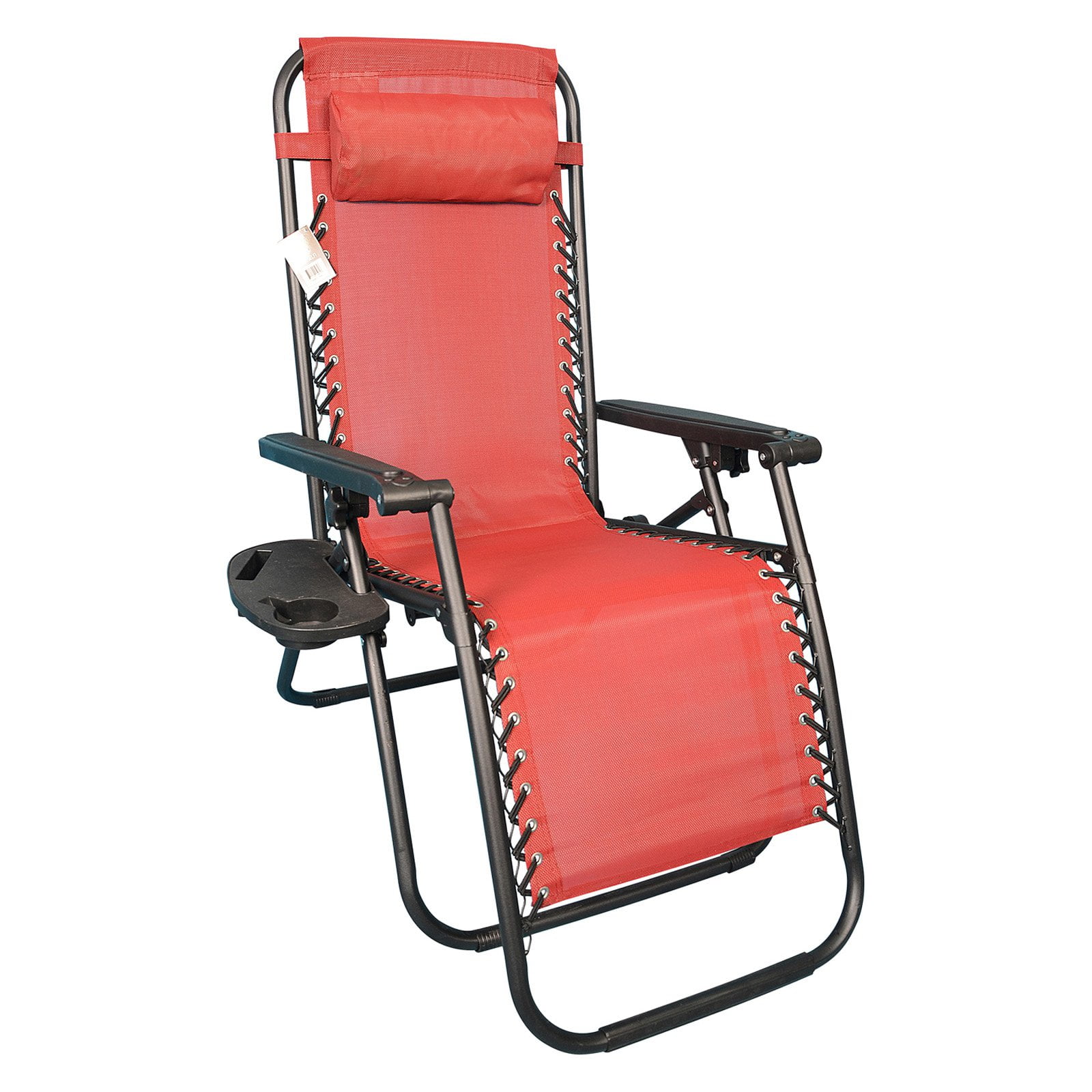 Backyard Expressions Sling Fabric Steel Anti Gravity Chair with