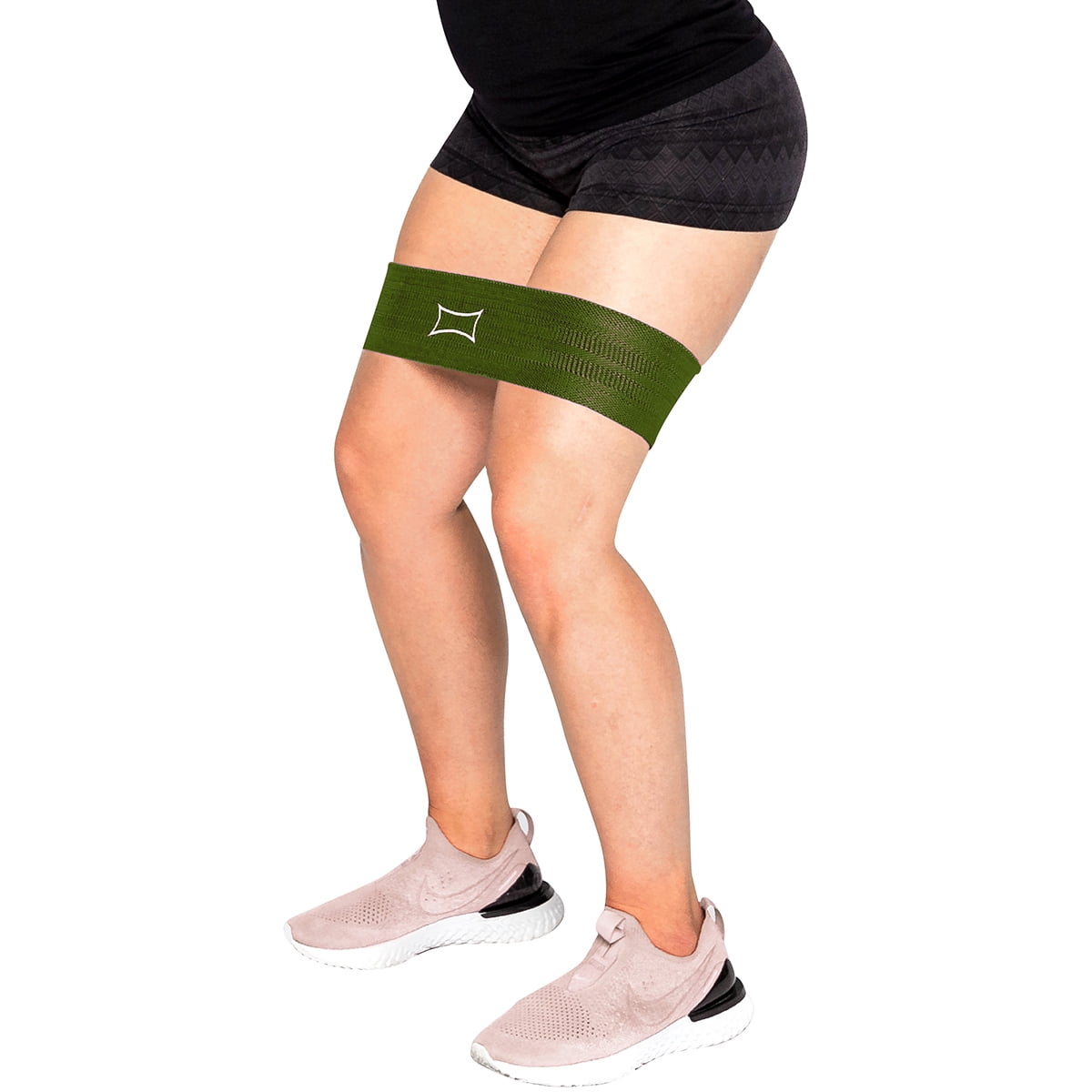 Sling Shot Hip Circle Max Resistance Band by Mark Bell - XL - Olive Green