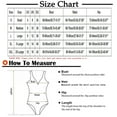 thumbnail image 1 of Sling Shot Micro One Piece Bikini for Women Sexy Backless Red Plaid Monokini Halter Swimsuits Thong Bathing Suit, 1 of 6