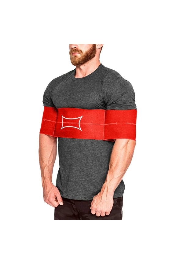 Sling Shot Original Power Lifting Band by Mark Bell - Large - Red