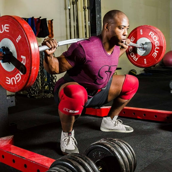 Sling Shot STrong Knee Sleeves by Mark Bell - XS - Red