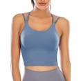 thumbnail image 1 of Sling tube top Chest Pad Vest Without Steel Ring Sling Vest Cross Back Medium Support Wirefree Bra, 1 of 6
