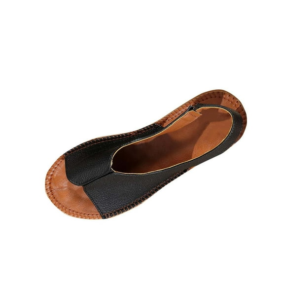 Slingback Open Toe Flats for Women Casual Plus Size Summer Slip On Sandals Soft Breathable Beach Sandals for Resort