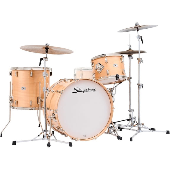 Slingerland Studio King 3-Piece Shell Pack with 22" Bass Drum Ventura Sand Lacquer