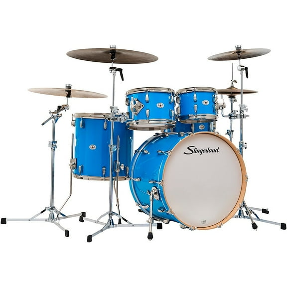Slingerland Studio King 5-Piece Shell Pack with 22" Bass Drum Lunar Blue Lacquer