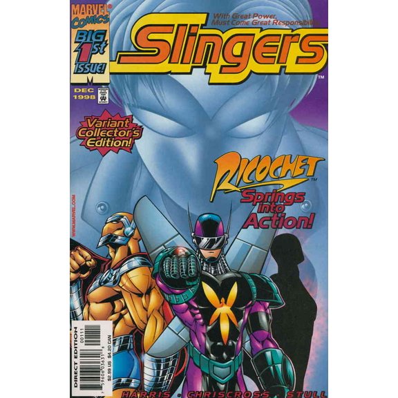 Slingers #1D VF ; Marvel Comic Book