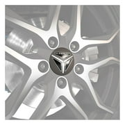 Slingshot 2884819-458 Polaris One Set of Matte Black Wheel Cap 2015-2021 GT R S SL SLR LE