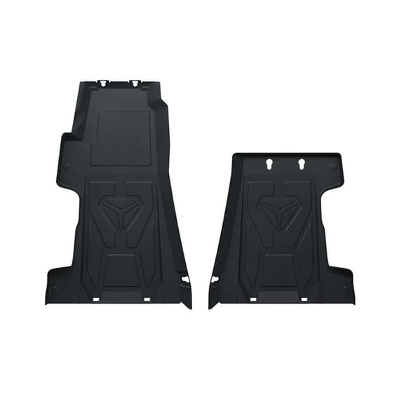 Slingshot 2889323 Polaris Black All-Weather Floor Mats LE R S SL SLR