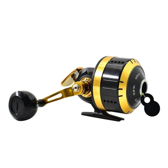 Slingshot Fishing Reel Spinning Hand Wheel 3.9:1 Shooting Fish Closed Reel With Line Outdoor Hunting Fishing Wheel