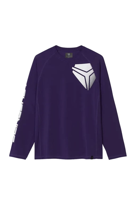 Long Sleeve Performance T-Shirt Purple 283345901
