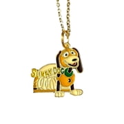 Slinky Dog Cartoon Character Pendant Necklace