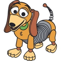 Slinky Dog Toy Story Cartoon Characters Decors Wall Sticker Art Design Decal for Girls Boys Kids Room Bedroom Nursery Kindergarten House Home Decor Stickers Wall Art Vinyl Decoration (20x20 inch)