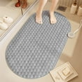 thumbnail image 1 of No Slip Bath Mat with Suction Cups, Anti Slip Shower Floor Mat, Non Slip Bathtub Mat for Bathroom Safety,for Elderly Non-Slip Bath & Shower Flooring, Water Drain Design, Slip Resistant, 1 of 6