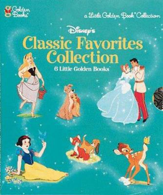 Pre-Owned Slip Cased Set - 6 Disney Classic Little Golden Books ...