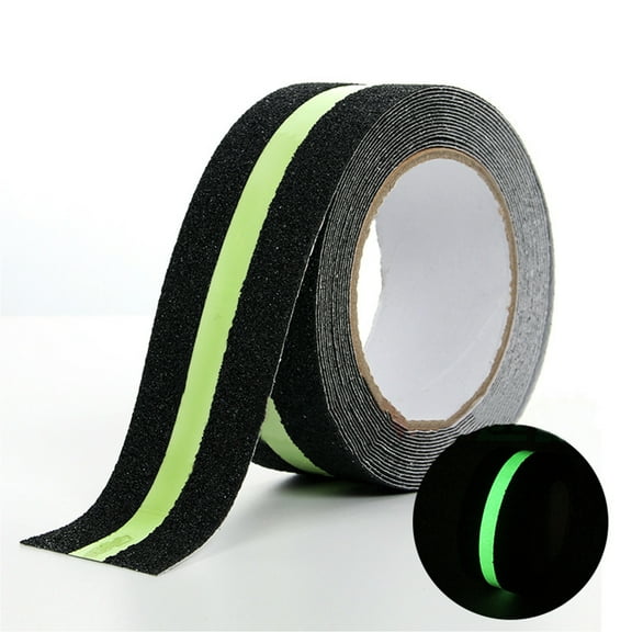 Slip Grip Tape Non-Slip Traction Tapes with Glow in The Dark Adhesive Grip for Indoor Ladder Floor Outdoor Stair Tread Step