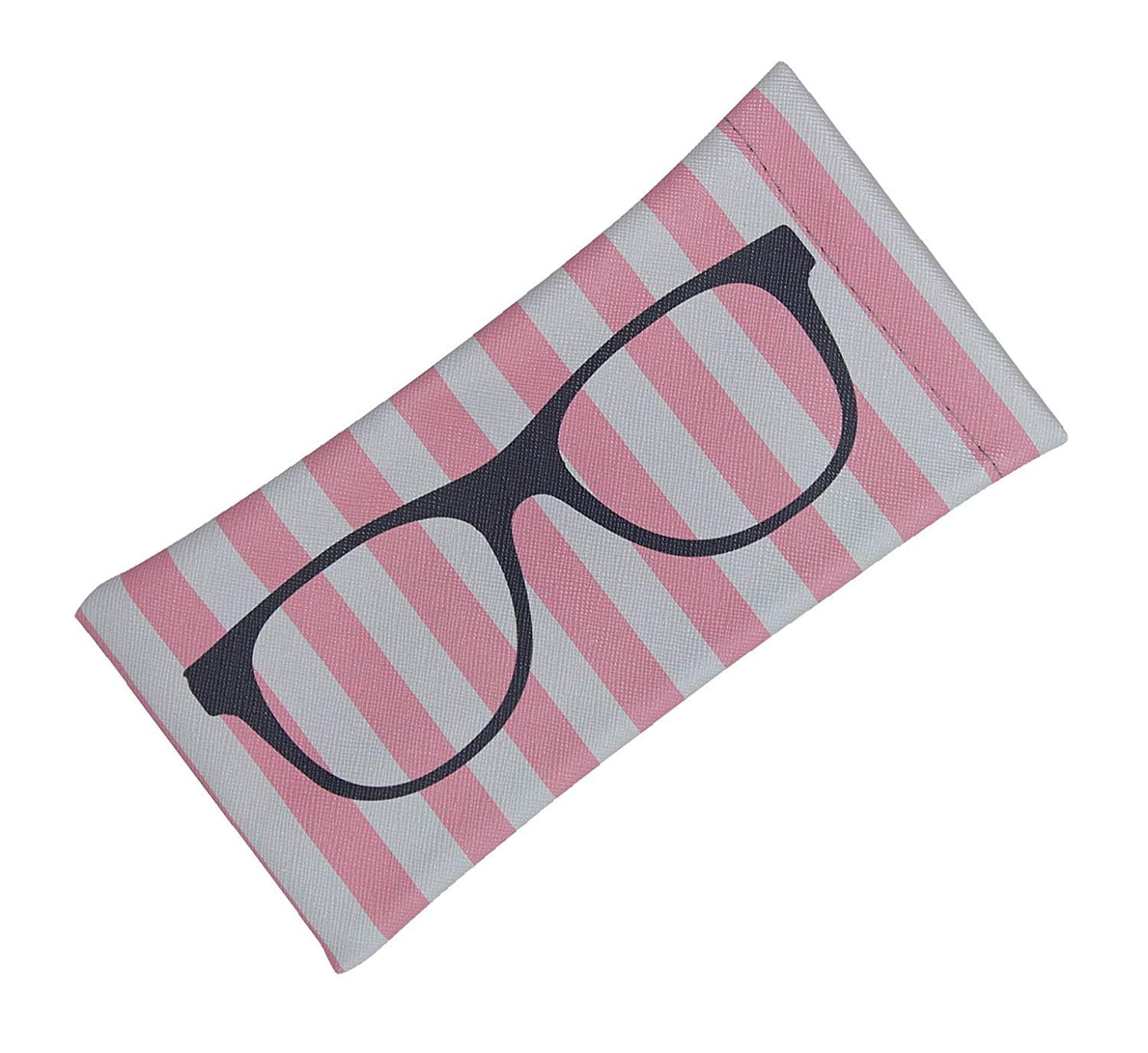 Soft Sunglasses case | Large Glasses Case Holder - Eyeglass Pouch Squeeze  Top | Glasses pouch Lightweight Extra Layers