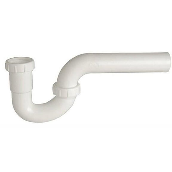 Slip Joint P-Trap, 1.25 in., Plastic for Use with Kitchen & Bathroom Sinks