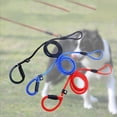 thumbnail image 1 of Slip Lead Dog Leash, Heavy Duty Rope Dog Leash for Large Dogs, 55 Inch No Pull Dog Leash for Walking Training, Red Rope Leash for Medium and Large Dogs, 1 of 3