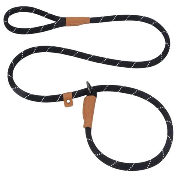 Slip Lead Dog Leash Reflective, Heavy Duty Comfortable Strong Rope for Large Medium Small Dogs No Pull Pet Training (5ft-Slip Lead)