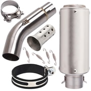 Slip-On Exhaust System for Suzuki GSX-S750 / GSR750 / BK750 - Stainless Steel Muffler with Mid Pipe Kit