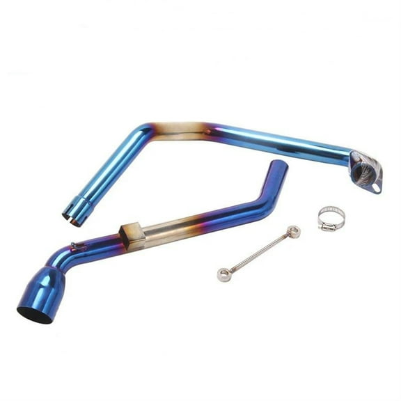 Slip On For Yamaha FZS150 FZS 150 Motorcycle Exhaust Connection Middle Front Link Pipe Muffler Modify 51MM