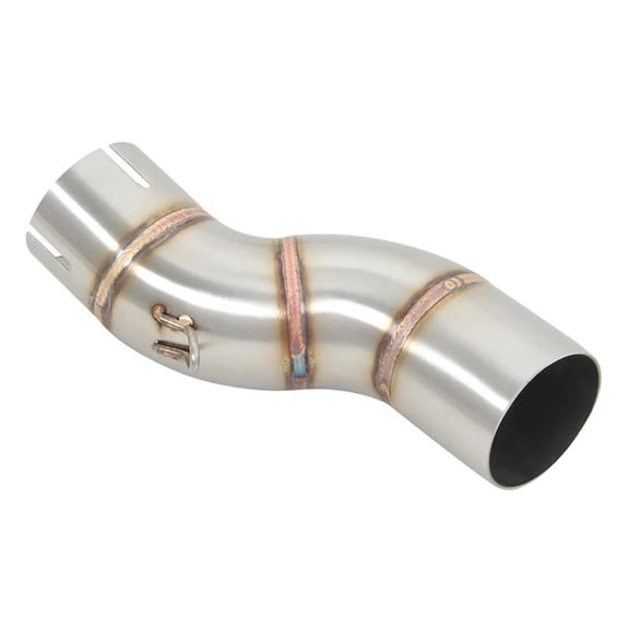 Slip On Motorcycle Exhaust 51mm Middle Link Pipe Muffler Parts For Suzuki SFV650 SFV 650 For Gladius 2009-2016
