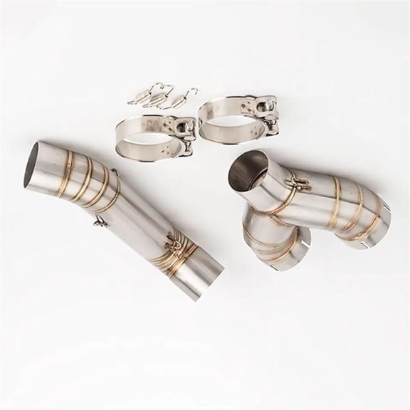 Slip On Motorcycle Exhaust Escape Modified Stainless Steel Middle Link Pipe Muffler For BMW S1000RR 2010 -2016