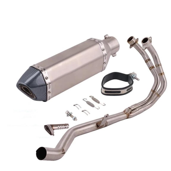 Slip-On Motorcycle Exhaust Pipe Full System Header Front Link Pipe For CBR500 CB500X CB500F CBR500R 2013-2022