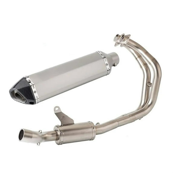 Slip-On Motorcycle Exhaust Tube Full System Header Front Link Pipe Parts For Yamaha R7 YZF R7 2021 2022 2023