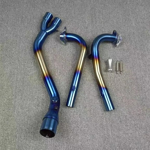 Slip On Motorcycle Full System Exhaust Pipe Modify Link Pipe Muffler For Yamaha Tmax 500 530 Yp500 2008-2016