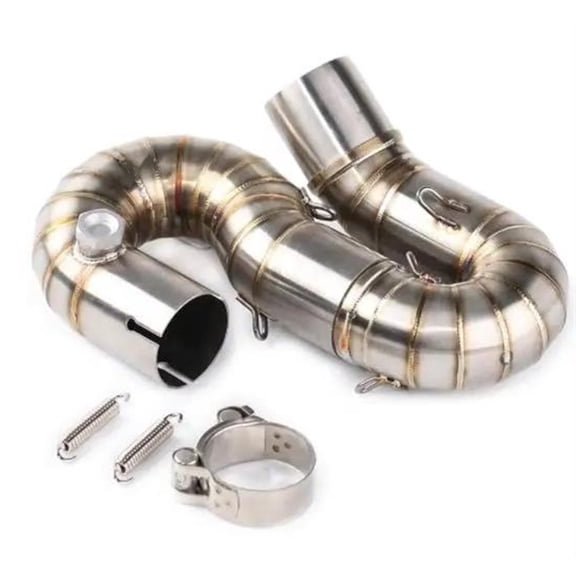 Slip On Motorcycle System Exhaust Pipe Modify Middle Link Pipe Muffler For CBR1000RR 2008 2009 2010-2017