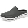 thumbnail image 1 of Slip On Mules & Clogs for Mens Light Open Back Shoes Comfort Walking Shoes Breathable Slippers Closed Toe Slides, 1 of 11