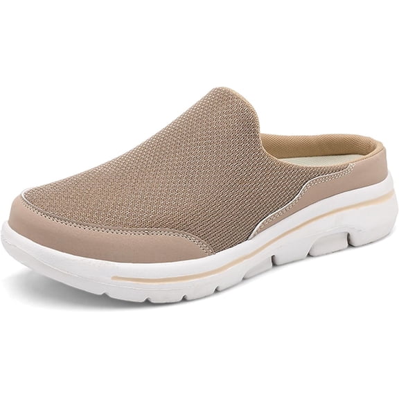 Slip On Mules & Clogs for Womens Mens Light Open Back Shoes Comfort Walking Shoes Breathable Slippers Closed Toe Slides