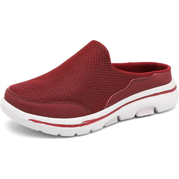 Slip On Mules & Clogs for Womens Mens Light Open Back Shoes Comfort Walking Shoes Breathable Slippers Closed Toe Slides