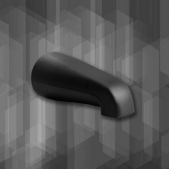 Slip On Non-Diverter 4 1/2" Copper Pipe Universal Bathroom Tub Spout w/ Diverter Heavy Duty