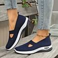 thumbnail image 1 of Slip On Sneakers for Unisex Breathable Mesh Lightweight Comfortable Walking Shoes Non Slip Arch Support For Daily Casual Outdoor All Season, 1 of 8