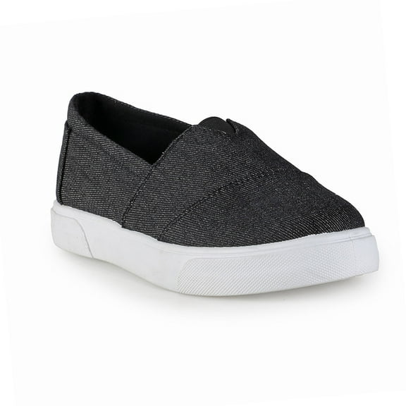 Slip On Women's Canvas Sneakers in Black