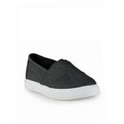 Slip On Women's Canvas Sneakers in Black