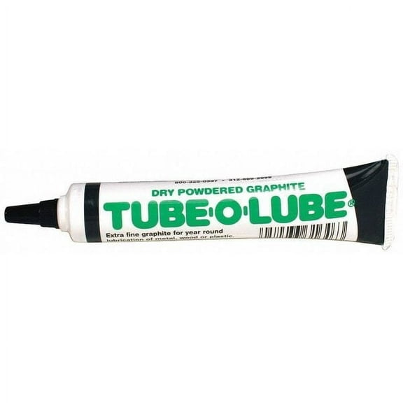Slip Plate Dry Film Lubricant, 0.21 oz., Tube, Graphite, Black TUBEOLUBE-288CS