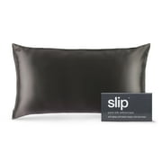 Slip Pure Silk 360 Thread Count Charcoal Silk Pillowcase, King