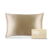 Slip Pure Silk Pillowcase Bedding, Caramel, Queen