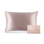 Slip Pure Silk Pillowcase Bedding, Light Pink, Queen