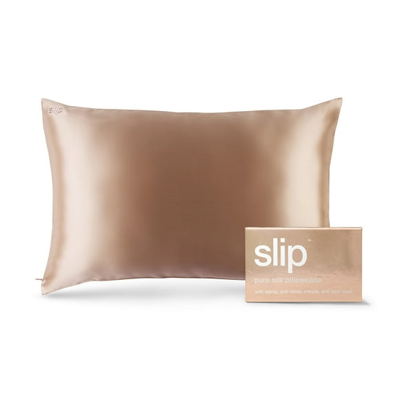 Slip Pure Silk Pillowcase Bedding, Rose Gold, Queen