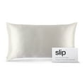 thumbnail image 1 of Slip Pure Silk Pillowcase (White-King x1) - Imperfect Box, 1 of 10