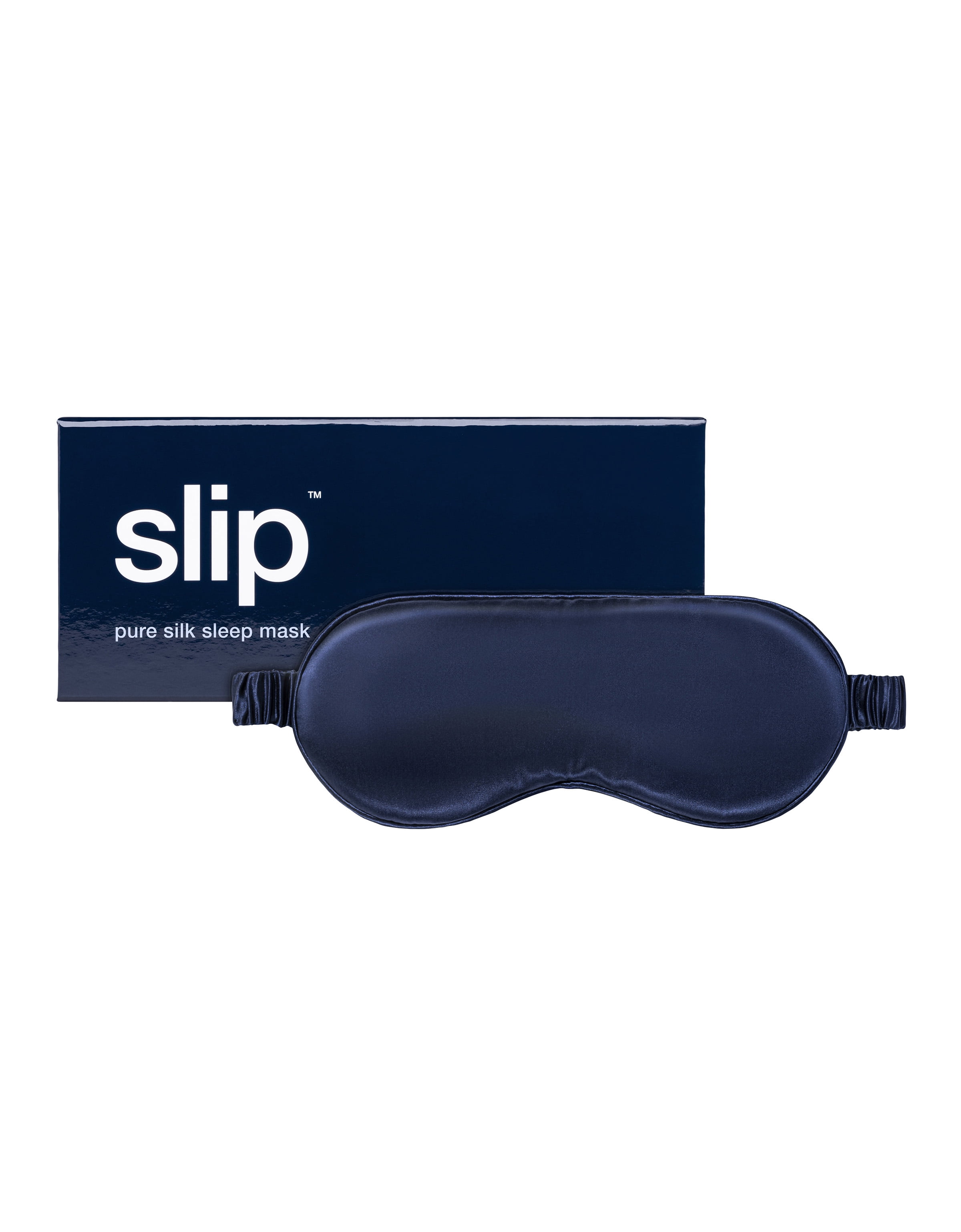 Slip Pure Silk Sleep Mask with Elastic Band, Reduce Stretching