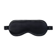 Slip Pure Silk Soft Sleep Mask with Elastic Band, Black